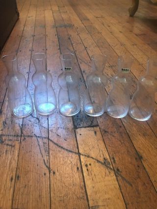 Set of 6 AFORS BRUK BODA Sweden Crystal Carafe Glasses Mid Century Scandinavian 2