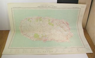 Nautical Chart Arquipelago Dos Acores Ilha Terceira M 7811 Edicao 4 Igcp 1965