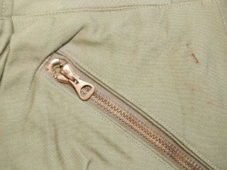 US Army WW2 10TH MOUNTAIN FSSF COTTON SKI PANTS EXC ' 42 Vtg Trousers W/ Stirrups 4