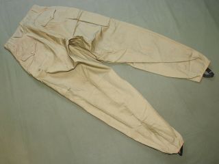 US Army WW2 10TH MOUNTAIN FSSF COTTON SKI PANTS EXC ' 42 Vtg Trousers W/ Stirrups 9