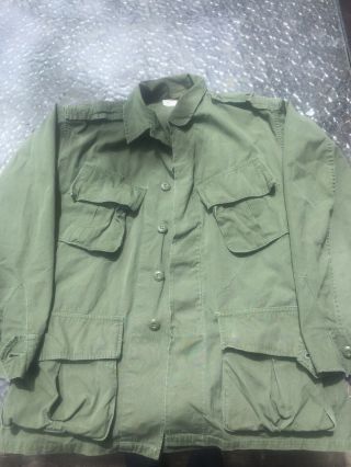 Vietnam 2nd Pattern Poplin Jungle Shirt,  Us Army
