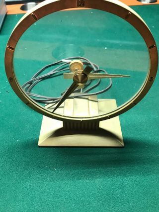 Vintage Jefferson Golden Hour Electric Mystery Clock - Parts