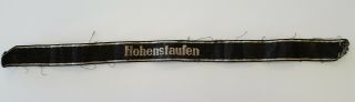 Rare German World War Ii Hohenstaufen Cuff Title 9th Ss Panzer Division