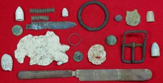 Civil War Excavated Relics From Middle Tennessee Campsites