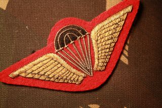 Iraq Iraqi Aurborne Parachute Badge Jump Wings Desert Storm & Medical Patch