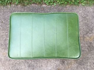 Retro Vintage Ottoman Footstool Rectangular Green Babcock Phillips Mid Century 4