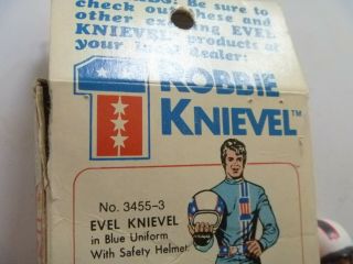 Vintage BOXED 1976 IDEAL CORP RARE ROBBIE KNIEVEL / EVEL DOLL 3