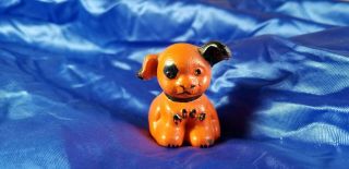 Antique Acco Hines Pup Usa Cast Iron Toy Dog Statue Paperweight Hubley Art Deco
