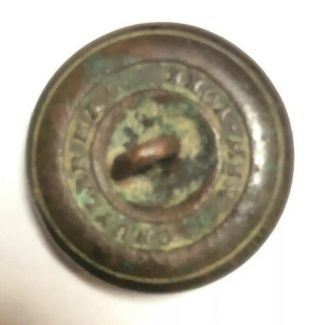 Civil War Confederate Infantry Coat Button With Eagle Not Dug Pea Ridge Arkansas 5