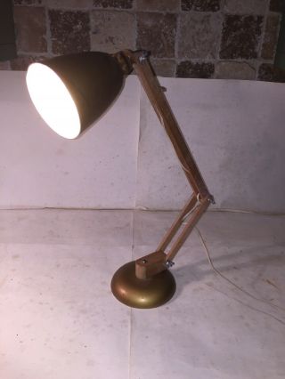 Vintage Wooden Anglepoise Lamp