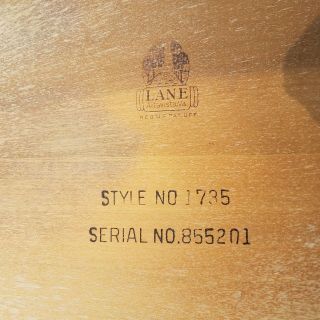Vintage Mid Century Lane Altavista Blond Wood End Tables 4