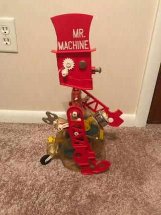 Vintage Mr.  Machine Toy W/ Silver Key
