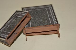 Victorian Antique Sadeli Work Micro Mosaic Calling Card Case.  9 & 10 6