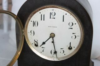 Vintage Seth Thomas Wooden Mantle Clock USA 3