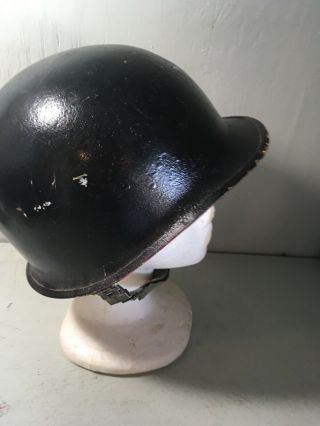 Vintage Vietnam War Us Army Usmc Military Steel M1 Helmet & Liner