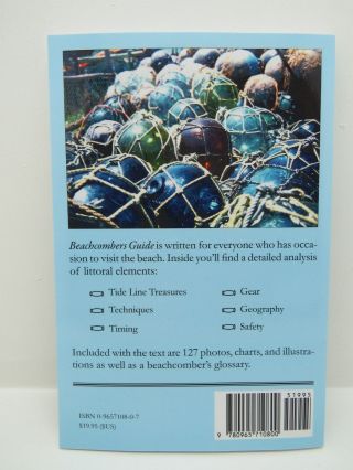 BEACHCOMBERS GUIDE TO THE NORTHWEST by Walt Pich 2012 printing glass floats 2