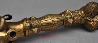 Old sword weapon Buddhism Taoism Chinese unique brass multiplier d02 4