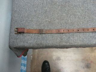 WWII JAPANESE TYPE 38 ARISAKA CARBINE LEATHER SLING - - COMPLETE 6