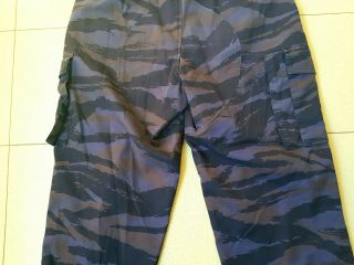 Bosnian serb army blue tiger stripe camouflage trousers Serbia Serbian war pants 8