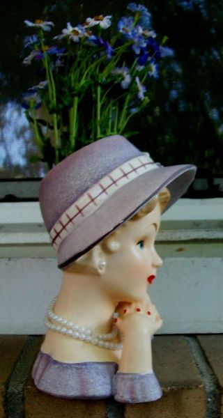 RELPO KII75L LADY IN LILAC WITH PEARLS 7 