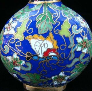 Collectibles 100 Handmade Painting Brass Cloisonne Enamel Snuff Bottles 2