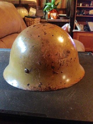 Type 90 Wwii Japanese Helmet In,  Liner