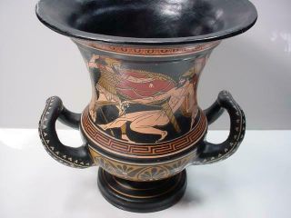Noblespirit (3970) Greek Vase/jar/pottery Painted Circa 490 B.  C.