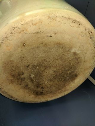 Antique RARE Louisville Pottery Co Indian Head 2 gal Stoneware Crock Churn 7