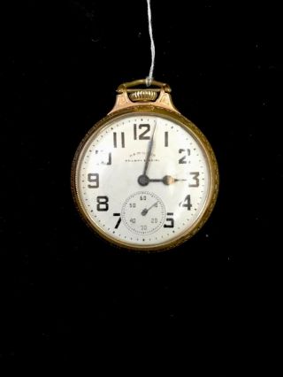 Hamilton 974 17 Jewel Railway Special Pocket Watch.  10k Gf Case (c.  1908)