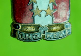 Vintage US Honor Guard Military Enameled Pin Badge 4