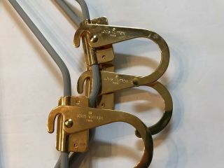 24kt Gold Plated Clothes Hangers by Louis Vuitton 2