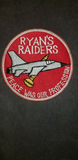 Vietnam War Patch,  Usaf 34th Tactical Fighter Squadron " Ryan 