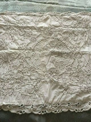 Vintage Hand - Embroidered Pillowcase