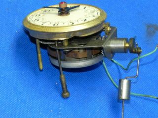 Vintage UNITED Electric Clock Movement,  2 3/4 