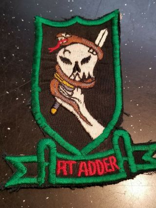 1960s Us Army Sf Special Forces Rt Adder Vietnamese Nam Made Patch Rare
