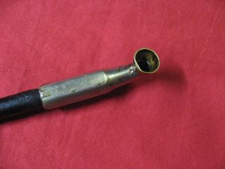 Japanese KISERU Silver Bamboo Pipe Hexagonal Shape made in Edo Era 2