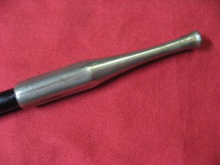 Japanese KISERU Silver Bamboo Pipe Hexagonal Shape made in Edo Era 8