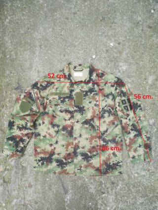 Yugoslavian/serbian Army Blouse/jacket In M10 Camouflage -