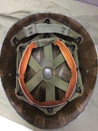 Us Cold War M1 Helmet Liner - Usatc