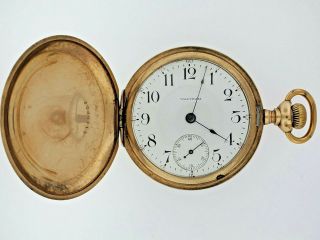 Vintage Waltham " Bartlett " Pocket Watch - Running Well