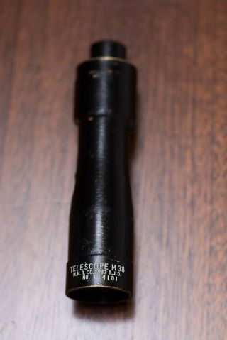 Telescope M38 MHR Co 1943 RJD Sherman Tank Scope 2