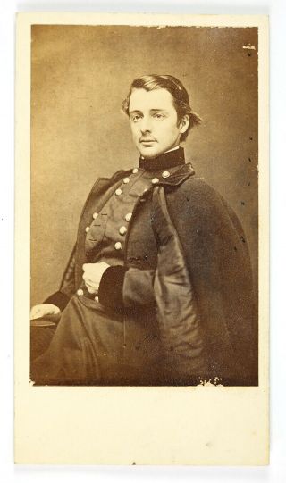 William Sprague Rhode Island Civil War Military Soldier Cdv Photograph