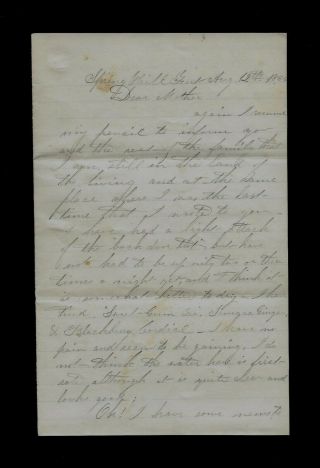 1st Connecticut Artillery Civil War Letter With 37th Jersey Infantry Content