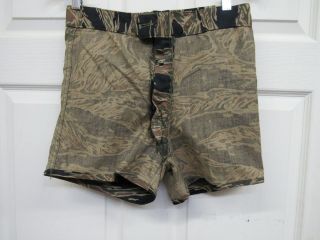 Vietnam Era Tiger Stripe Shorts Trunks Tadpole Sparse Pattern 10