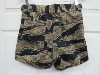 Vietnam Era Tiger Stripe Shorts Trunks Tadpole Sparse Pattern 2