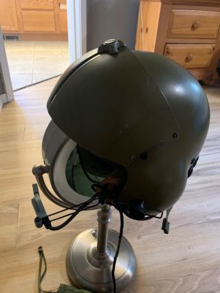 Vintage Military Gentex flight helmet SPH - 4  w/Bag visors (3). 4