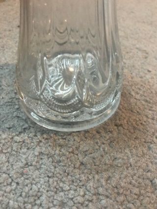 Fenton Antique Vase Clear Glass Rare Item Bud Vase 4
