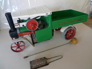 Mamod Steam Wagon Pressed Steel Toy.  Made In England.  1970 