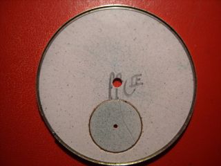 Patek Philippe Vintage Men ' s Enamel Dial of 43.  50 mm.  diameter White & with black 8