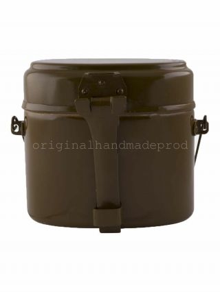 Russian Army Mess Kit USSR Military Lunch Box Canteen Pot Kettle Soviet 3